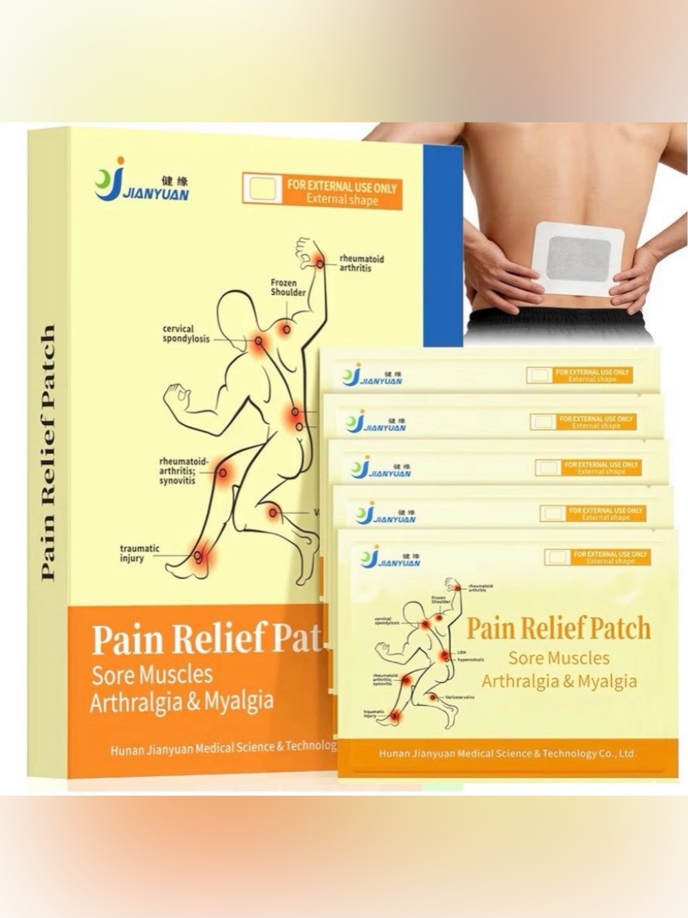 Far-Infrared Pain Relief Patches